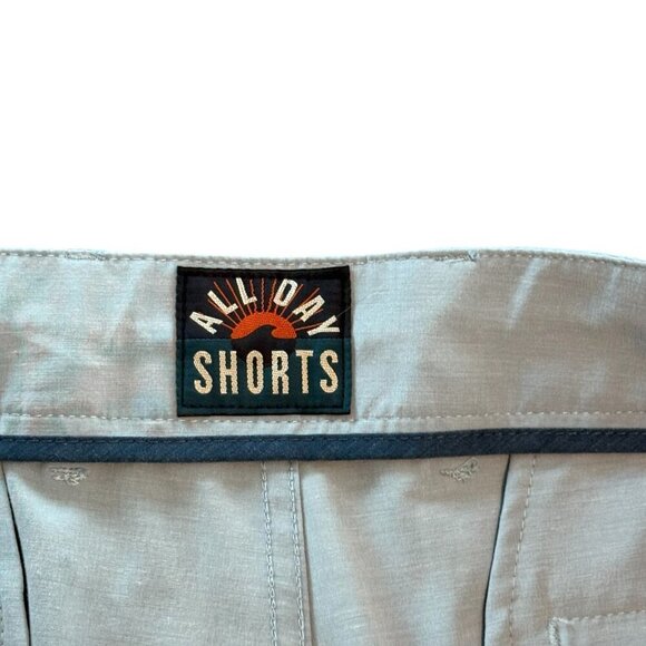 Mens All Day Shorts 35 Light blue Recycled Cotton Blend Casual Wear - Picture 4 of 5
